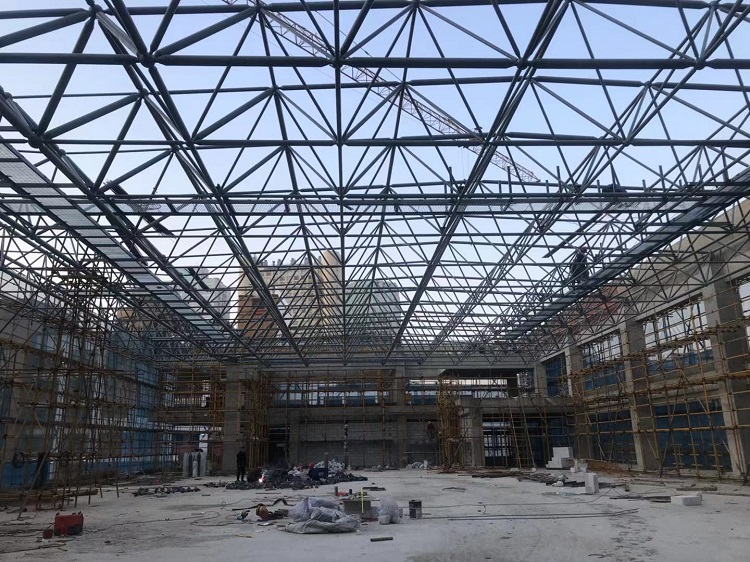 长乐第一附属小学体育馆网架